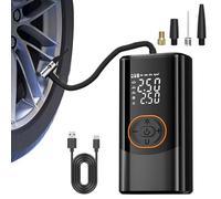 Portable Electric Pump - 3000 mAh Smart Inflator, Camping Air Compressor, Motorcycle Tire Tool, Outdoor Travel Accessory, Car Sports Device | Powerful Rechargeable for Balls Cycling Trips Adventure