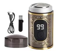 Portable Electric Shaver | Travel Men's Electric Shaver | Waterproof Rechargeable Electric Shaver for Travel, Business Trip, Compact Shaving for On-the-Go Grooming