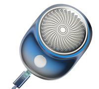 Portable Electric Shaver | USB | Travel Size Rechargeable Waterproof Wet and Dry | Mute Design Washable for Leg Hair, Smooth and Quiet Shaving for Women and Men