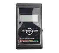 Portable Electrostatic Tester, Handheld Static Meter, with LCD Screen, One-Click Reset, 0-50KV Measurement Range & Measurement Rate: 3 Times/Second, for Textile Fiber Paper Rubber