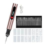 Portable Engraving Pen Featurings Powerful Motor Adjustable Speed for Detailed Works on Multiple Materials Electric Engraving Pen