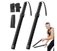 Portable Exercise Workout Battle Ropes,Strength Training Tool, Muscle Building Cords, Lightweight Spring Sticks for Fitness