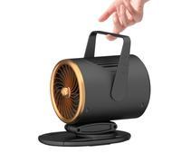 Portable Exhaust Fan - 3-Speed Rechargeable Low Noise Desktop Extractor - Desktop Range Hood With Adjustable Stand - For Indoor Outdoor Rv Stove Countertop Camping BBQ Hot Pot