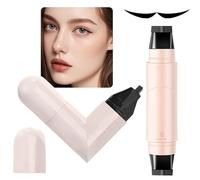 Portable Eye End Stamp, Winged Eyeliner Stamp Pen, 4.25in Quick Drying Waterproof Makeup Tool, Precise Cosmetic Stencil for Beginners, Professional Daily Make Up