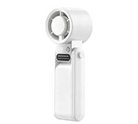 Portable Fan - 6x5x18cm Foldable Rechargeable Cooler, Digital Display Mini
