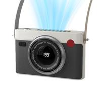 Portable Fan Handheld, LED Display Cooler, Small Pocket Gear with Smart Style, Utility Aid for Daily Chill, Fan Mate, Cool Aid for Outdoor Camping Hiking Trip Travel Beach Cruise 5.12x1.77x2.95 inches