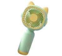 Portable Fan - Handheld USB Rechargeable Strong Airflow Cartoon