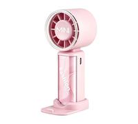 Portable Fan - Quiet Strong Airflow 3 Speed Air Blower for Cooling Use | Lightweight Handheld with Cooling Device, Handheld Summer Breeze for Summer Picnic Beach Camping School Commuting Travel