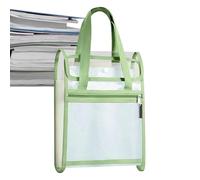 Portable File Bag, Vertical Files Storage, 12,6 x 9,57 in Accordion Folder Organizer, 13 Grid Dividers, Waterproof Drawer Material for Workplace, Shelf, Classroom, Nursing, Business