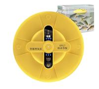 Portable Float Pump, Fishing Oxygen Pump, 5.12x5.12in Rechargeable Oxygenator, Compact Battery Powered, Electric Floats Pumps for Power Outages, Pool, Aquarium, River, Lake, Travel