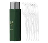Portable Floss Dispensers - Refillable Floss Holder, Automatic Flosser Pick Box | Compact Travel Picks Storage Case For Carry Camping Bathroom Daily Home Offices Gym Purse Pocket Holiday Party