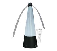 Portable Fly repelllent Fans - Effective Fly Fans For Tables | LED Light Flly Repeller Fan Indoor Outdoor | Food Cover With LED Light, Tabletop Spinner For Picnics, BBQs, Parties