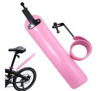 Portable Foldable Bicycle Mudguards - Universal Front Rear Guard for | Front 31cm Rear 41cm | Flexible Steel & Silicone Construction | Universal 16 to 26 Inch Fit, Quick Foldable Design for