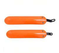 Portable Foldable Bicycle Mudguards - Universal Front Rear Guard for | Front 31cm Rear 41cm | Flexible Steel & Silicone Construction | Universal 16 to 26 Inch Fit, Quick Foldable Design for