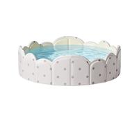 Portable Foldable Dog Pool - Thickened Non-Inflatable Pet Swimming And Bath Tub, Durable Easy-To-Clean Design, Convenient Summer Pet Accessory | Travel Use During Camping, Vacations And Outdoor Recrea