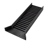 Portable Foldable Gold Sluice Box with Riffle Matting Prospecting Tool