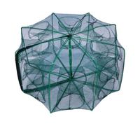 Portable Folded Cast Net, Portable Efficient Fish Trap, Fishing Accessories | Fishing Bait Trap Retractable Mesh Catching Bait Fish for Minnows, Lobster, Crawfish, Shrimp, Crayfish, Accessories