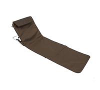 Portable Folding Beach Lounge Chair, Reclining Oxford Cloth Mat, 330.7lb Load Bearing, for Pool Camping Beach Stargazing (Coffee)
