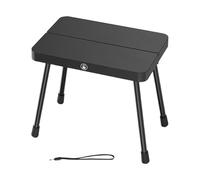 Portable Folding Chair, Outdoor Folding Stool, 11.42x7.87x9.84 inches, Aluminum Alloy Small Bench, Compact Design, Ideal for Travel, Fishing, Picnic, Gardening, Black/Green/Coffee