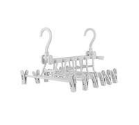 Portable Folding Clothes Drying Rack with Hanger, Space-Saving Household Clothes Organizer for Indoor and Outdoor Use