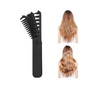 Portable Folding Comb, Men’s Travel Beard Hair Comb, 8.66x1.1x0.39in Fine & Wide Tooth Design, Compact Hairbrush for Gym, Outdoor Trips, Commuting, Holiday, Business, Everyday Grooming