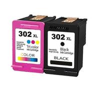 Portable for HP302 XL Ink Box HP1000 1050 1510 2130 2131, Black color