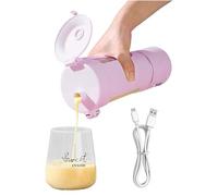 Portable Fruit Blender - Cordless Smoothies Mixer | 700ml Fruit for Workout Gym Use, Large Juice Mixer, Shake Maker, Smoothies Blender for Travel Stays Healthy Daily Use