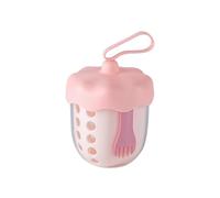 Portable Fruit Container - 600ml Leak-Proof Box With Removable Colander