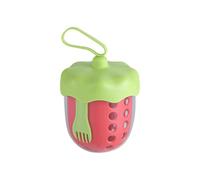Portable Fruit Container - 600ml Leak-Proof Box With Removable Colander