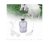 Portable goat milking machine for household with gentle suction