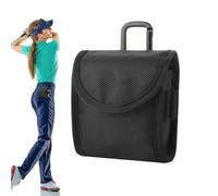 Portable Golf Tee Holder Pouch Mini Storage Bag With Carabiner Clip