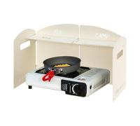 Portable Grill Wind Deflector Folding Heat Barrier Camping Stove Guard