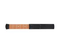 Portable Guitar - Compact Trainer Fretboard String Instrument for Finger Practice, Musical Tool for Travel, Stage Performance with Learning Function, Musicals Accessory for Family, Commuting