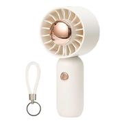 Portable Hand Fan, Handheld Fan Small, 2.28x1.65in Rechargeable 3 Speeds, Lightweight Cool Gadget, Personal Outdoor Blower for Travel, Women Men Kids, Desk, Bedroom, Camping