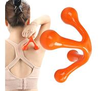 Portable Handheld Massage Tool - Arch, Women Ergonomic Stress Relief Body Relaxation Tool for Neck Back Shoulder, Lightweight Compact | Daily Use Travel Gym Health Care