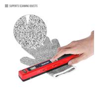 Portable Handheld Wireless Scanner High Resolution A4 Size JPG/PDF LCD Display 8GB TF Card Bag Business Document Reciepts Books Images