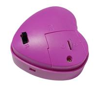 Portable Heartbeat Simulator, Gentle Vibration Calming Recordable Soother, Heartbeat Replacement Soother with Soft Vibration, Pet Comfort, Simulator with Easy Use, Accessory for Puppy Dogs Cats