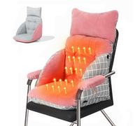 Portable Heated Seat Mat - Fast Heating Thermal Seats Cushion, Large Heating Area 4 Heat Settings For Home And Wheelchair Use Warming Pad(Pink)