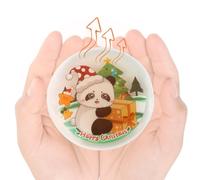 Portable Heating Pad, Reusable Snap Hot Pack, Long Lasting Self-Heating Hand Warmer, Cartoon Heat Pad for Kids and Adults, Ideal Cold Weather Gear for Instant Comfort