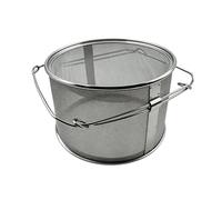 Portable Honey Sifter, Professional Harvesting Sieve, Filtering with Feature, Rustproof Steel Processing Equipment, Fine Mesh Strainer with Silver Style, Beekeeper Extraction Tool for Butter Home