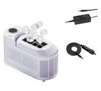 Portable Ice Maker 8-Cube Fast 10 Mins Hollow Solid Mode 0.5L