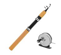 Portable Ice Reel and Rod - Small Gear Kit | Ultra Smooth Performance Reel, Lightweight Combo for Lakes, Snowy Rivers, Reservoir, Outdoor Winter Adventures, Ice