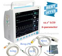 Portable ICU Vital Signs Patient Monitor Multi-parameter 12,1" Color LCD CE