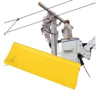 Portable Insulating Blanket Voltage-resistant Electrical Safety Mat(10KV - 30x30cm(11.8x11.8in))