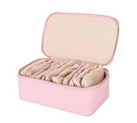 Portable Jewelry Organizer - Small Valuables Keeper, Lightweight Treasure Storage, Stylish Decoration Case Bag | Bracelet Pendant Bangle Arrangement System, Lady Female Present Packing Option