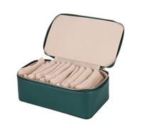 Portable Jewelry Organizer - Small Valuables Keeper, Lightweight Treasure Storage, Stylish Decoration Case Bag | Bracelet Pendant Bangle Arrangement System, Lady Female Present Packing Option