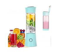 Portable Juice Blender, Milk Shake, Fruit and Vegetable Juicer, Mixer, 480ml, BPA Free, Mini USB Smoothie Blender, 100W, for Sports and Travel Home, C