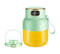Portable Juicer Bottle - 600ML USB Blender Cup | Stainless Steel Digital Mixer Machine | Protein Shake Maker For Travel, Outdoor, Gym, Kitchen, Daily Beverage Use