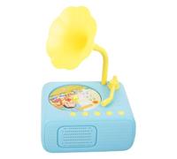 Portable Kids Audio Player - 96 Card Gramophone Story System Device, Interactive Learning Accessory, Educational Preschool Music Storytelling Toy for Boys Kids Use | Vintage Listening Development Kit