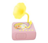 Portable Kids Audio Player - 96 Card Gramophone Story System Device, Interactive Learning Accessory, Educational Preschool Music Storytelling Toy for Boys Kids Use | Vintage Listening Development Kit